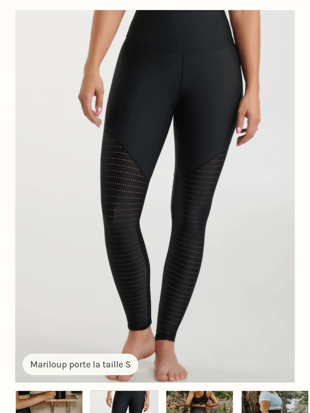 Oraki Eyelet Ecomove Legging